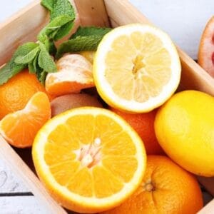 Lemon & Mandarin Geurfles