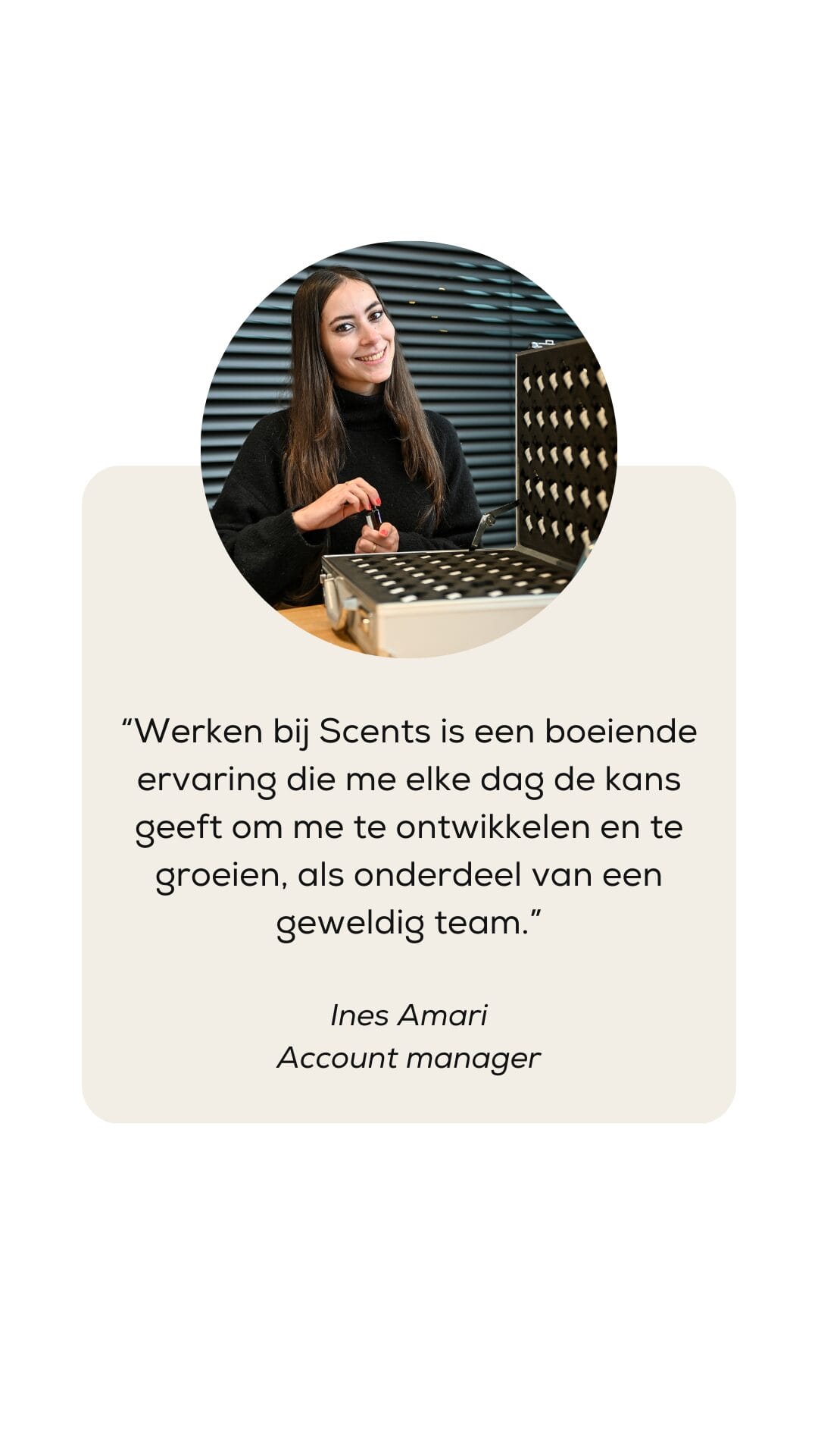 Account manager Ines